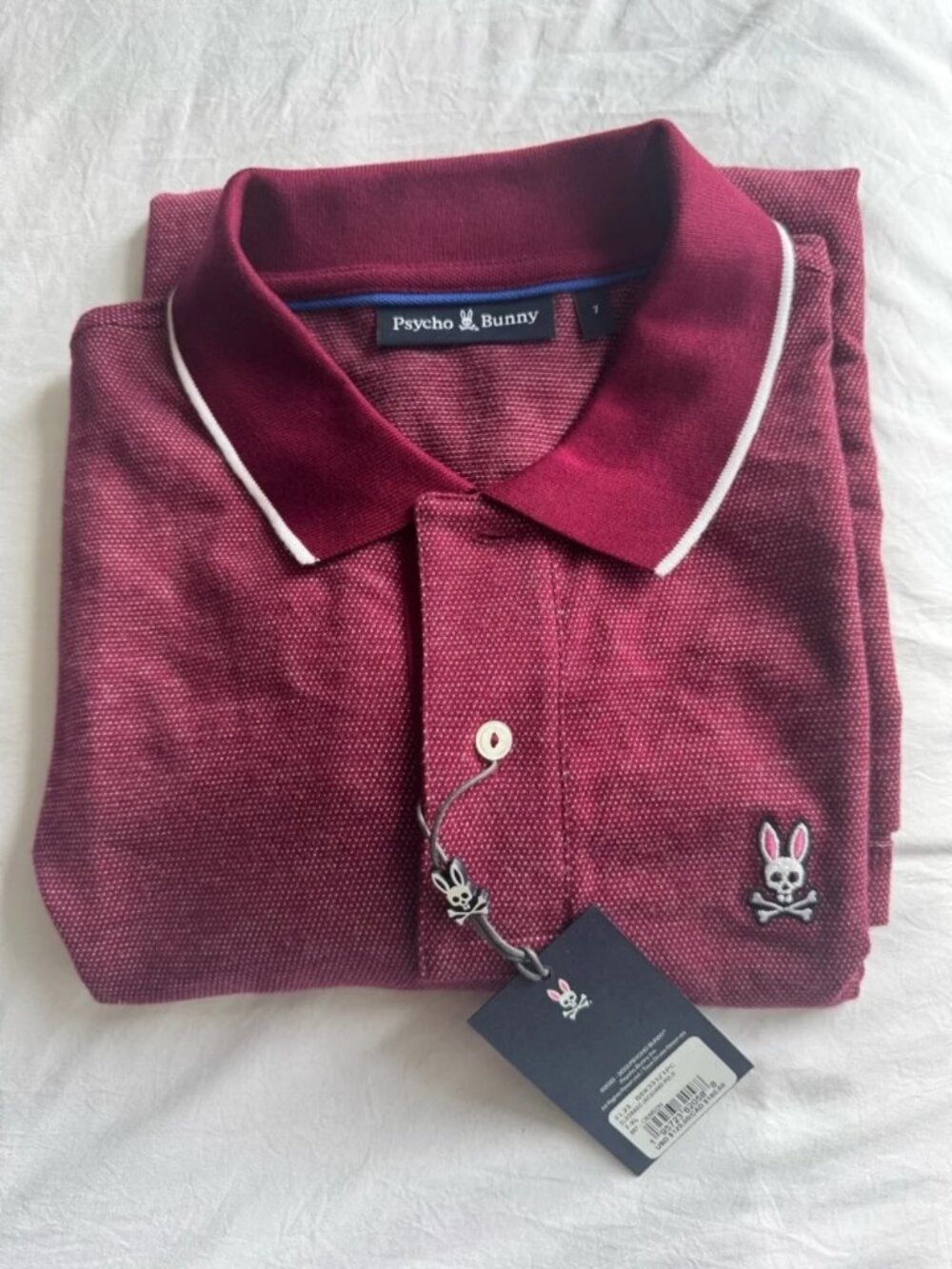 Psycho Bunny Polo, Size 7 (XL), New with tags
